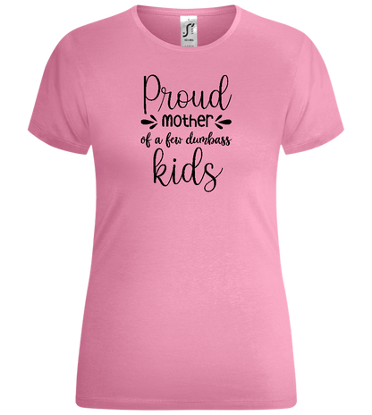 Proud Mother Design - Comfort women's t-shirt_PINK ORCHID_front