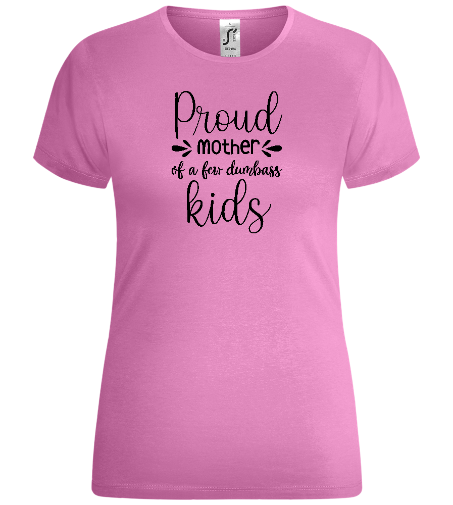 Proud Mother Design - Comfort women's t-shirt_PINK ORCHID_front