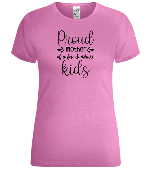 Proud Mother Design - Comfort women's t-shirt_PINK ORCHID_front