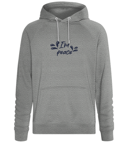 I'm Peace Design - Comfort unisex hoodie_ORION GREY II_front