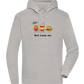 Best Friends Ever Food Design - Premium unisex hoodie_ORION GREY II_front