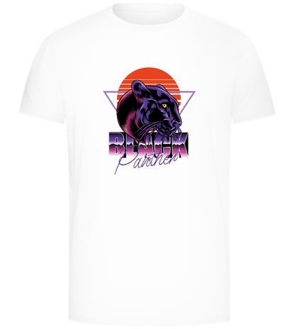 Panther 3 Design - Comfort Unisex T-Shirt_WHITE_front