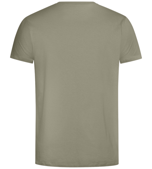 Panther 3 Design - Comfort Unisex T-Shirt_KHAKI_back