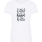 Heart of the Home Design - Comfort women's fitted t-shirt_WHITE_front