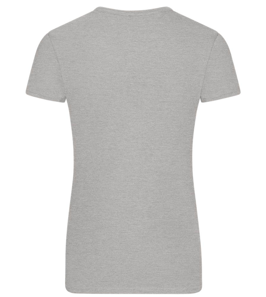 Heart of the Home Design - Comfort women's fitted t-shirt_ORION GREY_back