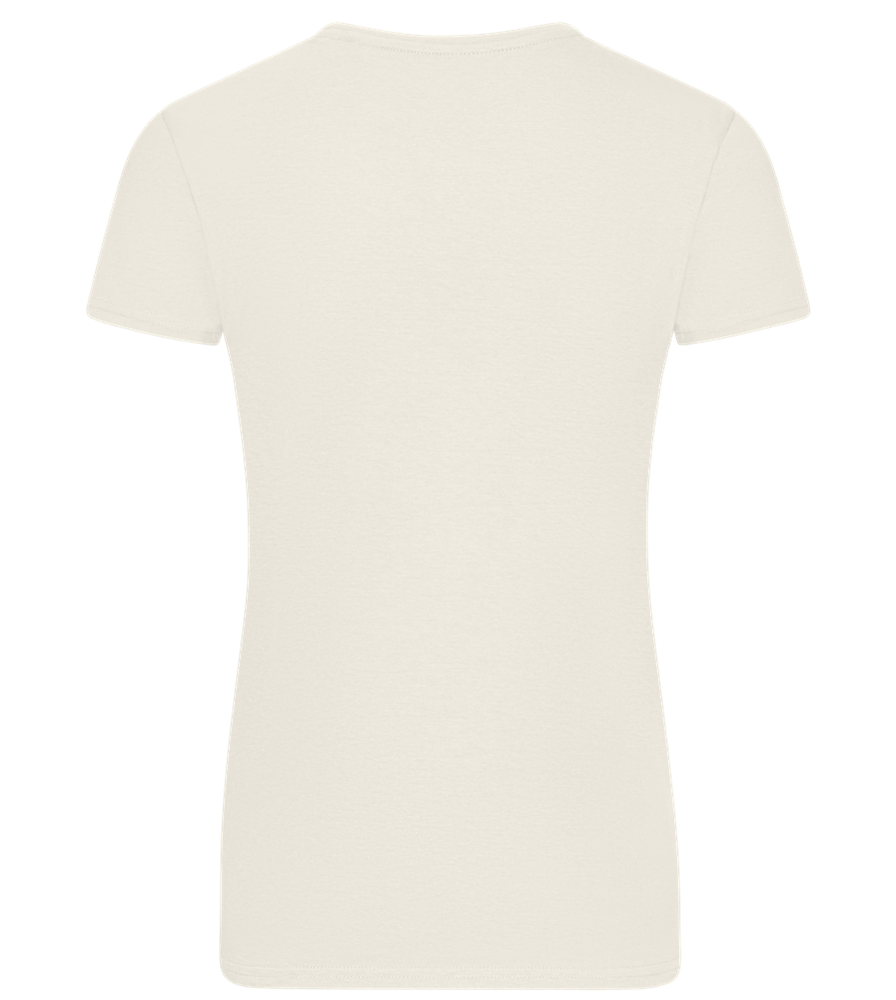 Heart of the Home Design - Comfort women's fitted t-shirt_SILESTONE_back