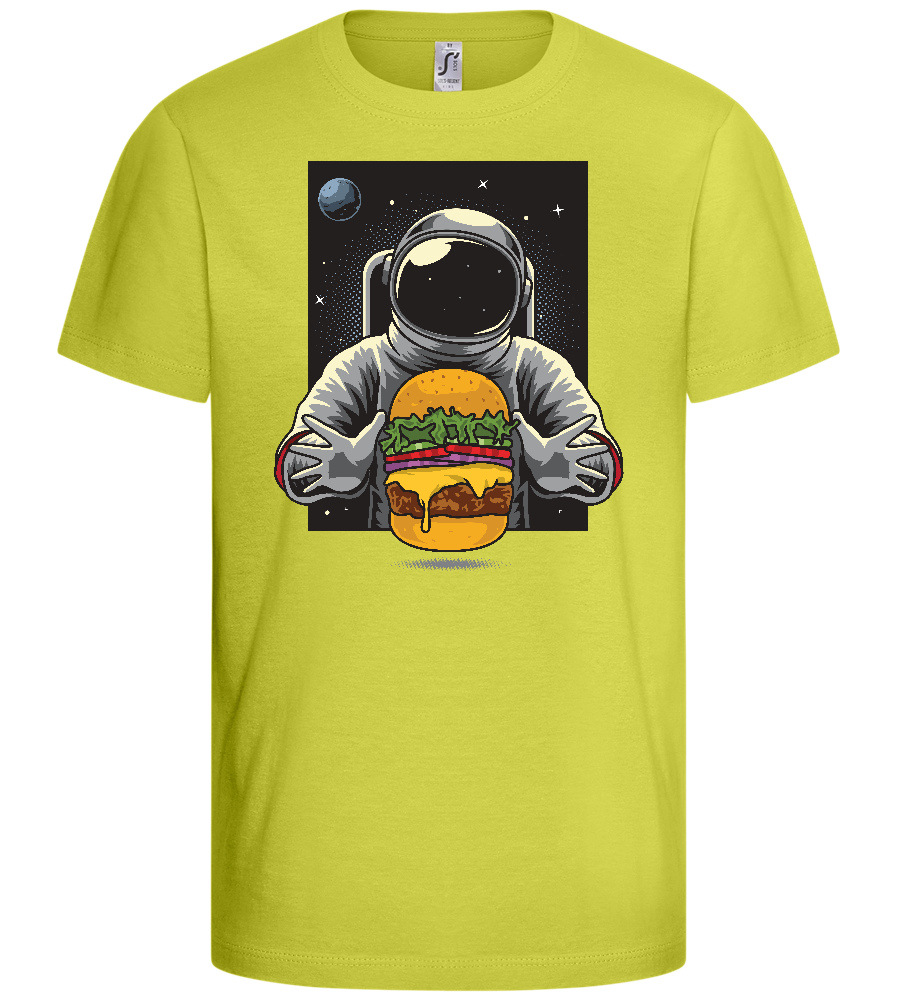 Astroburger Design - Basic kids t-shirt_GREEN APPLE_front