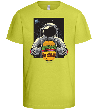 Astroburger Design - Basic kids t-shirt_GREEN APPLE_front