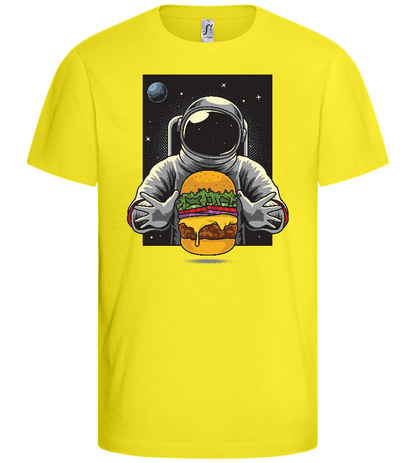 Astroburger Design - Basic kids t-shirt_LEMON_front