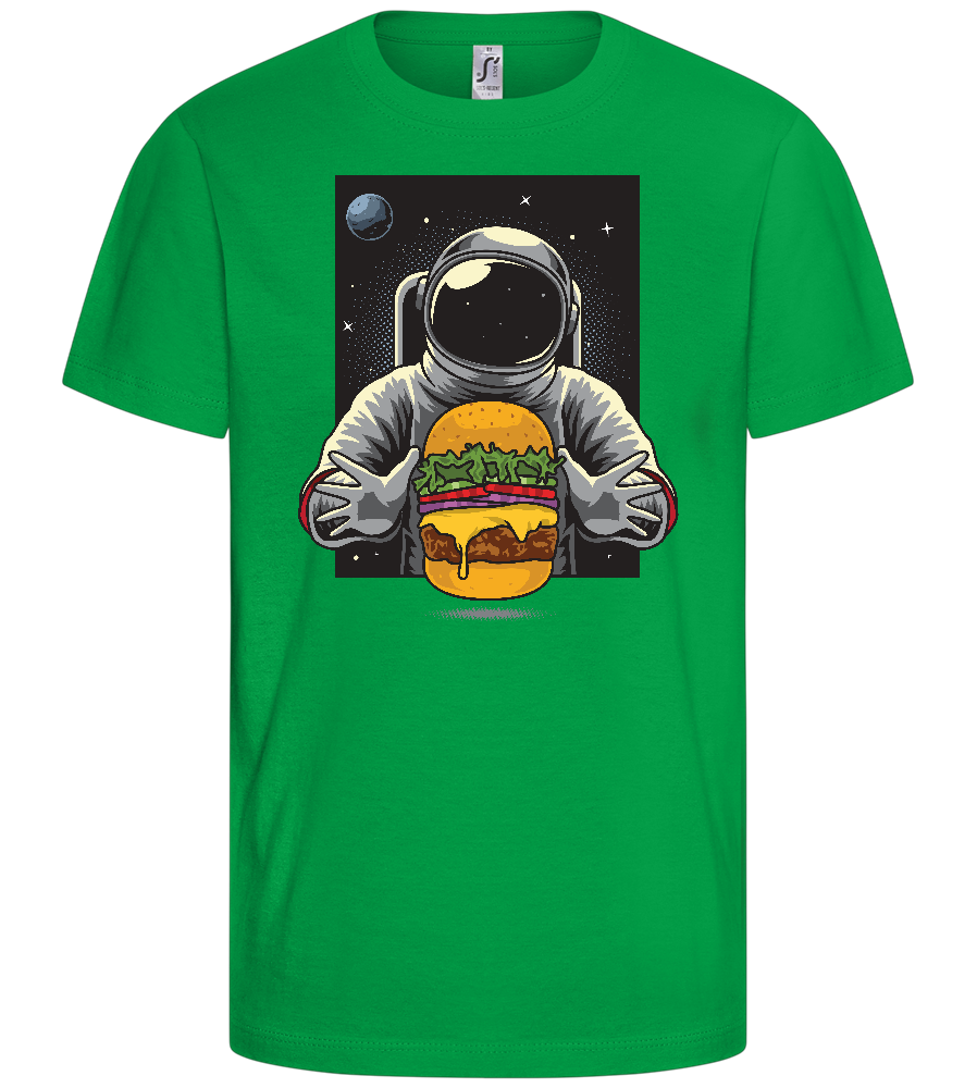 Astroburger Design - Basic kids t-shirt_MEADOW GREEN_front