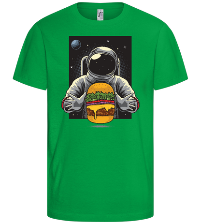 Astroburger Design - Basic kids t-shirt_MEADOW GREEN_front