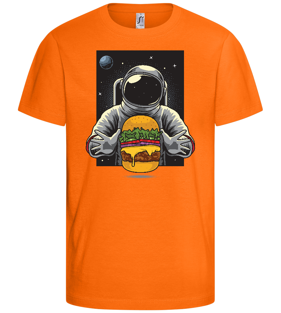 Astroburger Design - Basic kids t-shirt_ORANGE_front