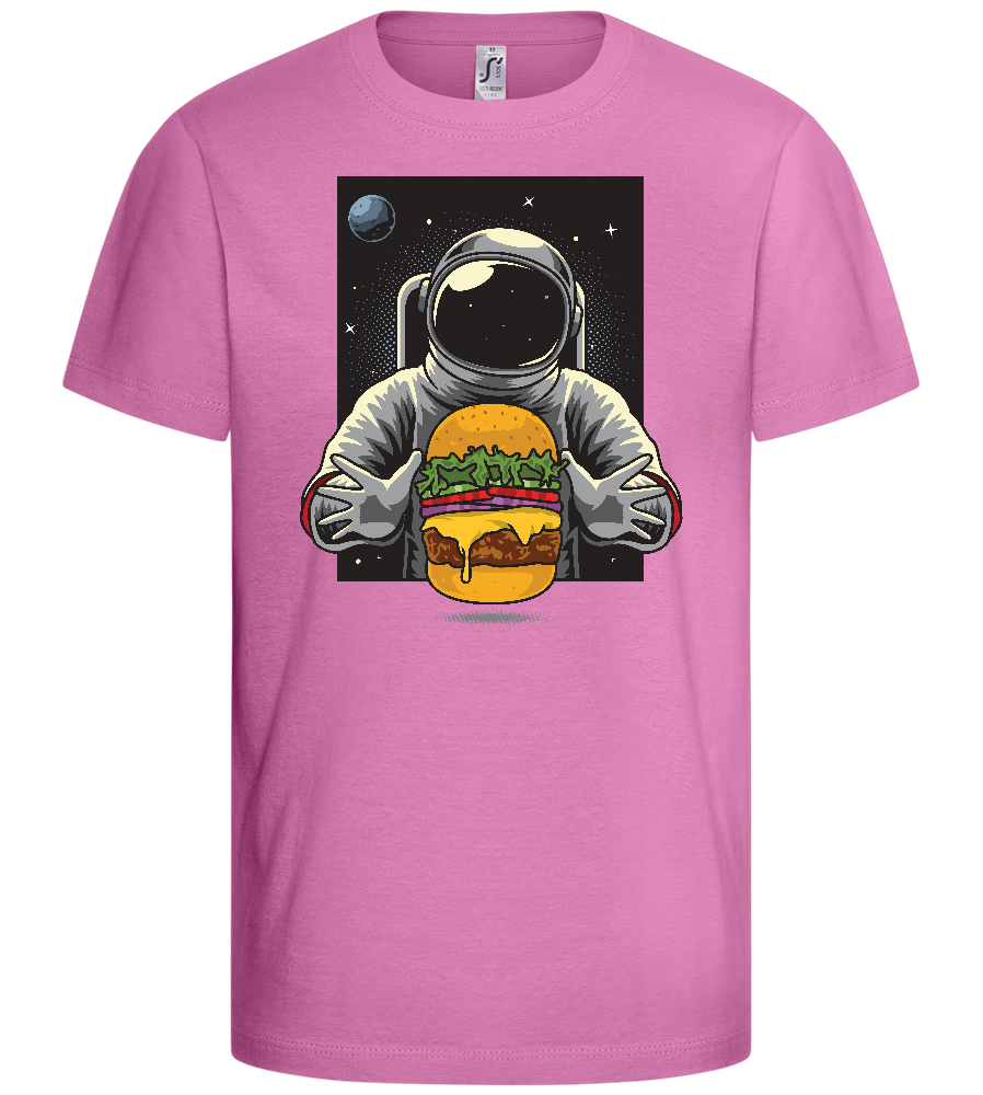 Astroburger Design - Basic kids t-shirt_PINK ORCHID_front