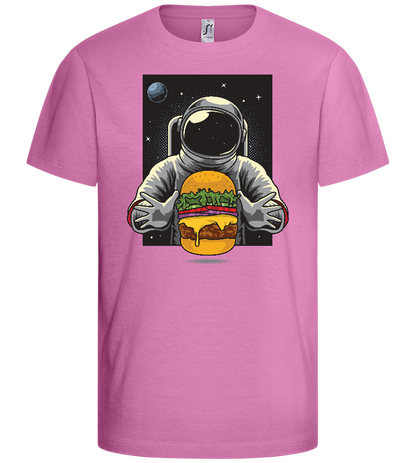 Astroburger Design - Basic kids t-shirt_PINK ORCHID_front