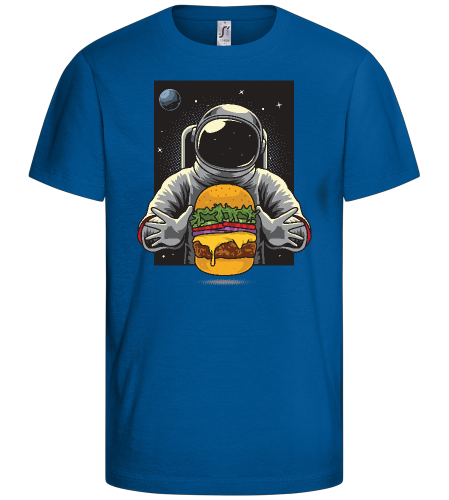 Astroburger Design - Basic kids t-shirt_ROYAL_front