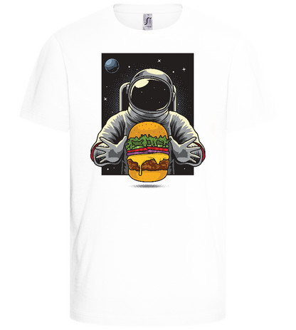 Astroburger Design - Basic kids t-shirt_WHITE_front