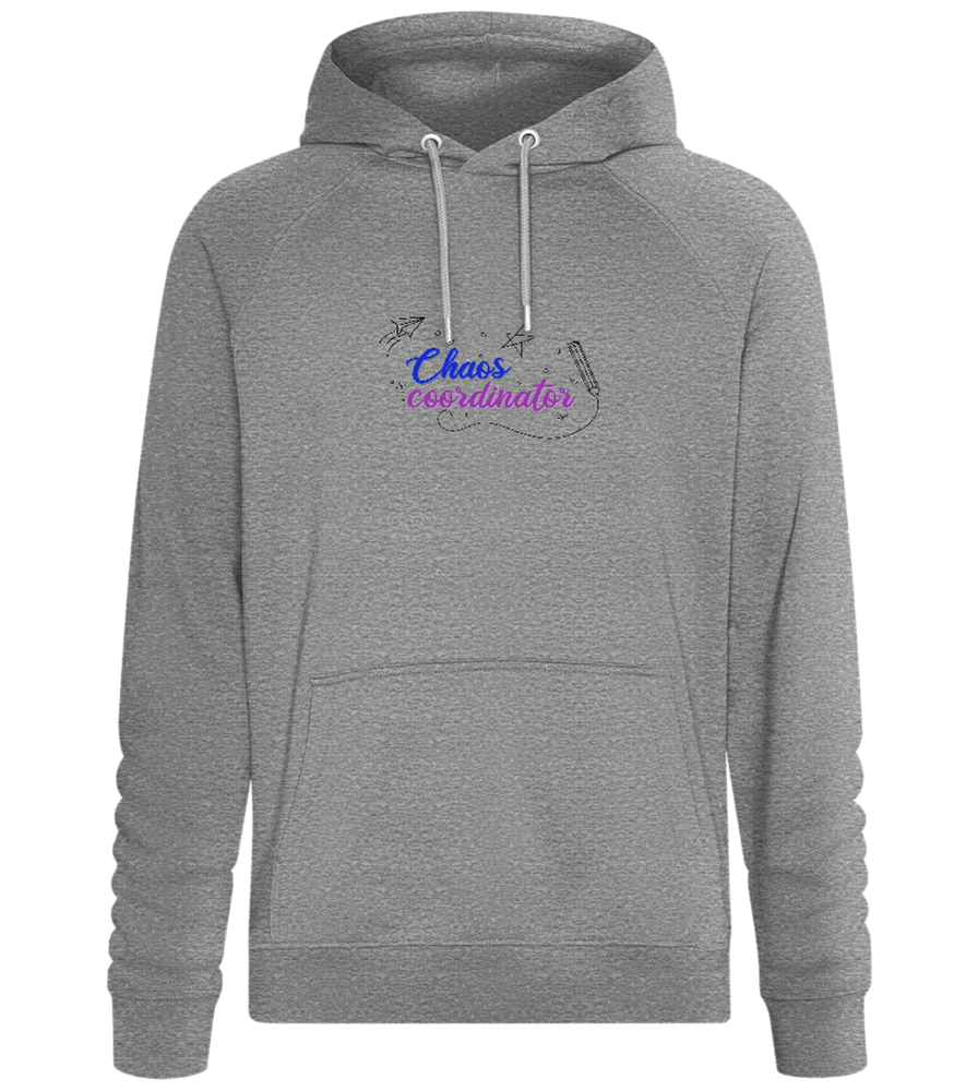 Chaos Coordinator Doodles Design - Comfort unisex hoodie_ORION GREY II_front