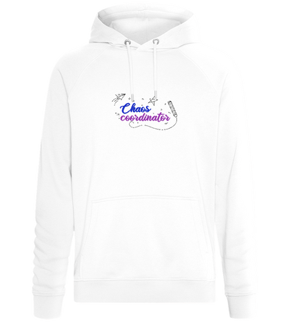 Chaos Coordinator Doodles Design - Comfort unisex hoodie_WHITE_front