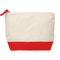 Bicolour Cotton Cosmetic Bag_RED_front