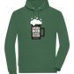 Drink Beer Save Water Beer Mug Design - Comfort unisex hoodie_GREEN BOTTLE_front