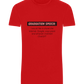 Graduation Speech Design - Basic Unisex T-Shirt_RED_front