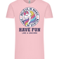 Believe in Magic Unicorn Design - Comfort Unisex T-Shirt_CANDY PINK_front