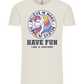 Believe in Magic Unicorn Design - Comfort Unisex T-Shirt_ECRU_front