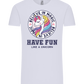 Believe in Magic Unicorn Design - Comfort Unisex T-Shirt_LILAK_front