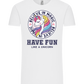 Believe in Magic Unicorn Design - Comfort Unisex T-Shirt_WHITE_front