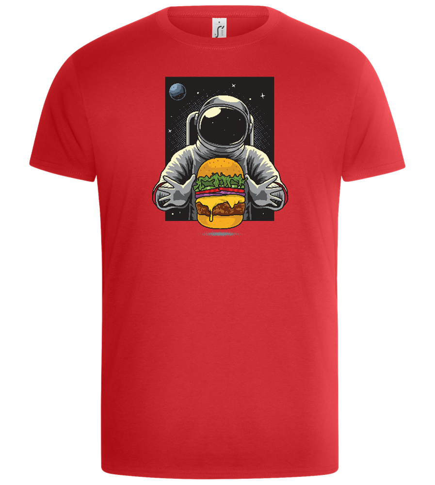 Astroburger Design - Basic Unisex T-Shirt_RED_front