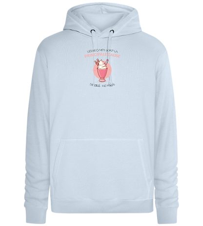 Cause For Weight Gain Design - Premium unisex hoodie_CREAMY BLUE_front