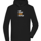 Beer Repeat Design - Premium unisex hoodie_BLACK_front