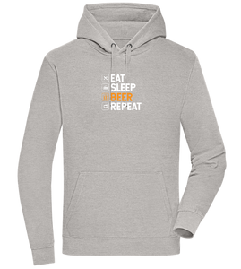 Beer Repeat Design - Premium unisex hoodie