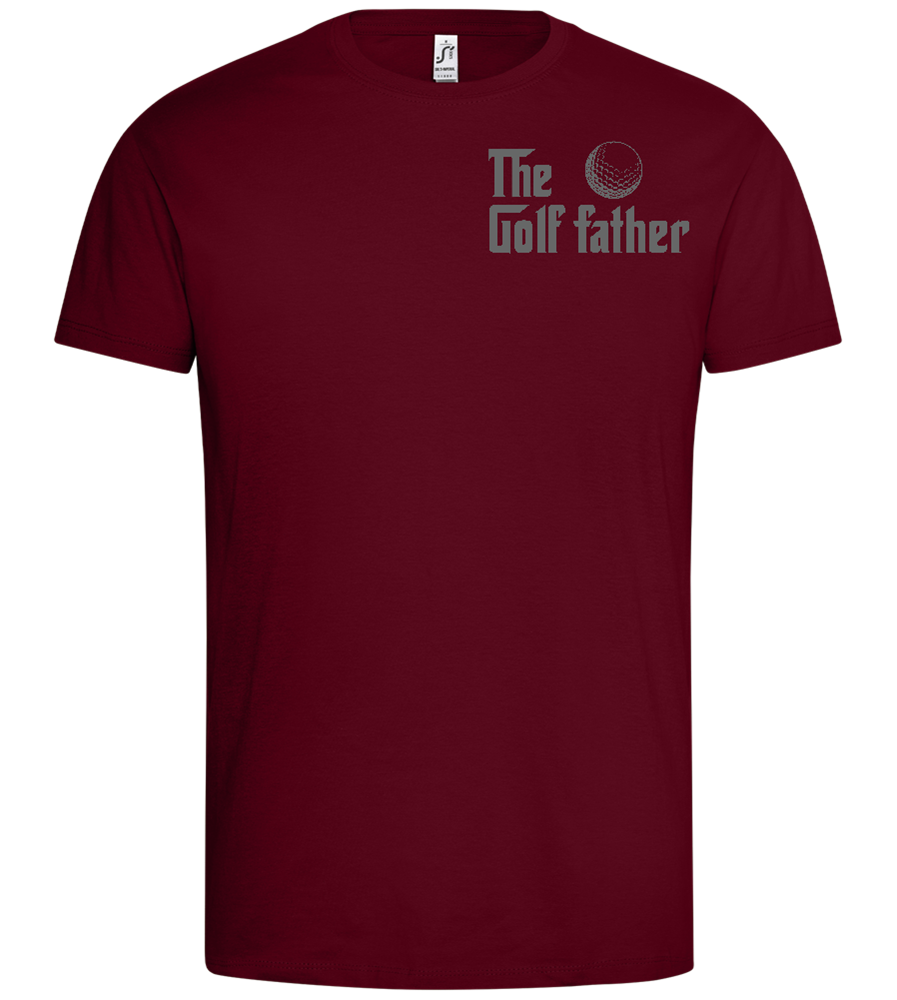 Golf Father Design - Premium men's t-shirt_CHILE_front