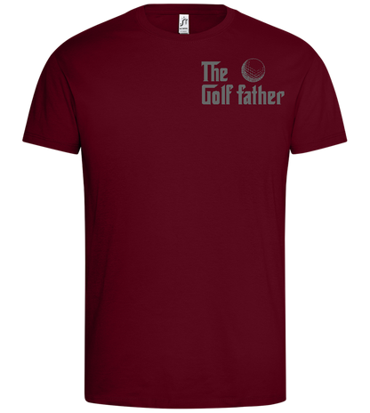 Golf Father Design - Premium men's t-shirt_CHILE_front