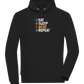 Beer Repeat Design - Comfort unisex hoodie_BLACK_front