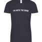 Im With the Band Design - Comfort women's t-shirt_MARINE_front