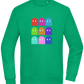 Classic Ghosts Design - Comfort Essential Unisex Sweater_MEADOW GREEN_front