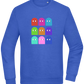 Classic Ghosts Design - Comfort Essential Unisex Sweater_ROYAL_front