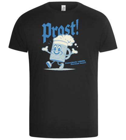 Prost Beer Design - Basic Unisex T-Shirt_DEEP BLACK_front