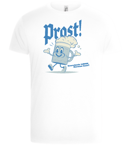 Prost Beer Design - Basic Unisex T-Shirt_WHITE_front