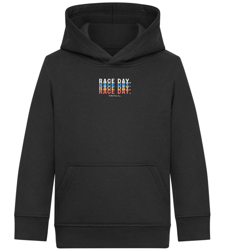 Best Day of the Week Design - Comfort Kids Hoodie_BLACK_front