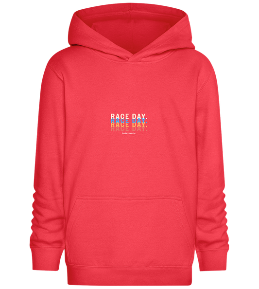 Best Day of the Week Design - Comfort Kids Hoodie_BRIGHT RED_front