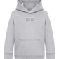 Best Day of the Week Design - Comfort Kids Hoodie_ORION GREY II_front