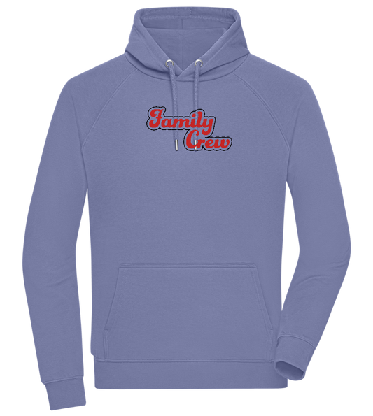 Family Crew Design - Comfort unisex hoodie_BLUE_front