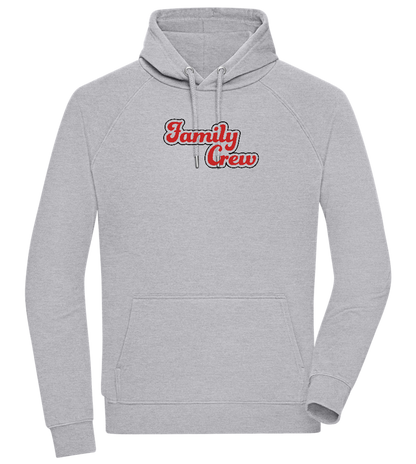 Family Crew Design - Comfort unisex hoodie_ORION GREY II_front