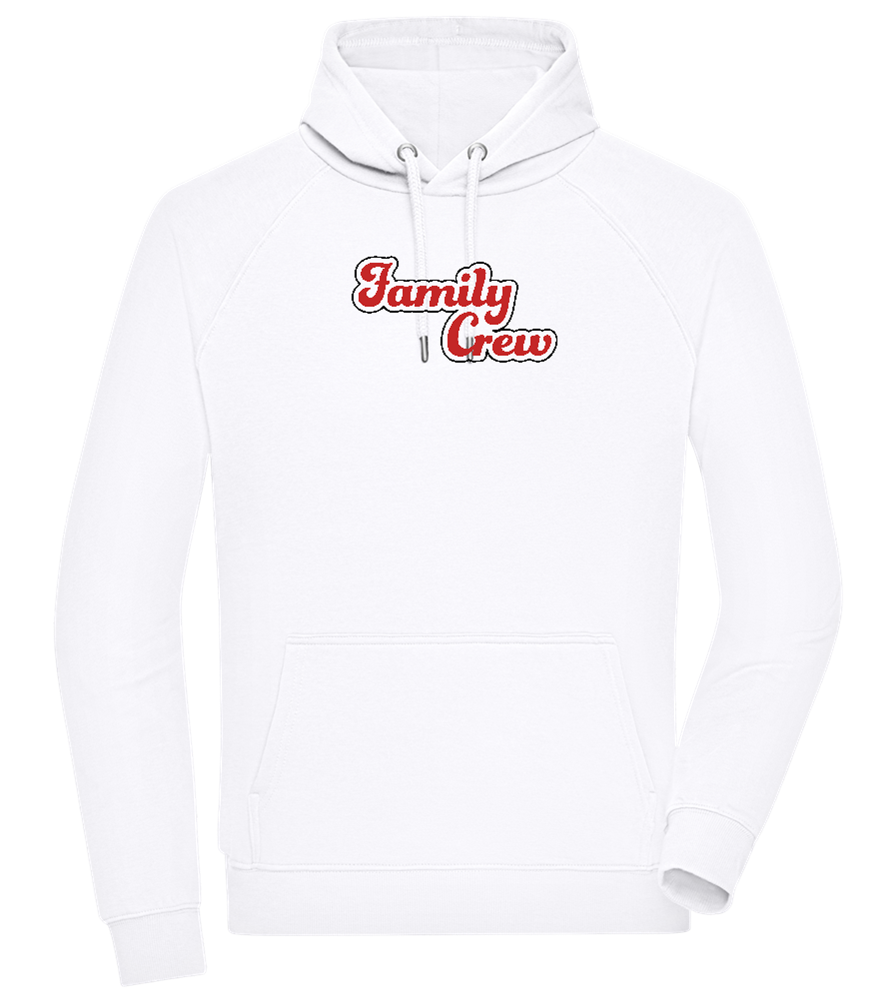 Family Crew Design - Comfort unisex hoodie_WHITE_front