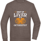 Shut Up Liver It's Oktoberfest Design - Comfort Essential Unisex Sweater_CHARCOAL CHIN_front