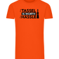 Worth The Hassle Design - Comfort men's fitted t-shirt_ORANGE_front