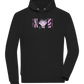 Confused Design - Comfort unisex hoodie_BLACK_front